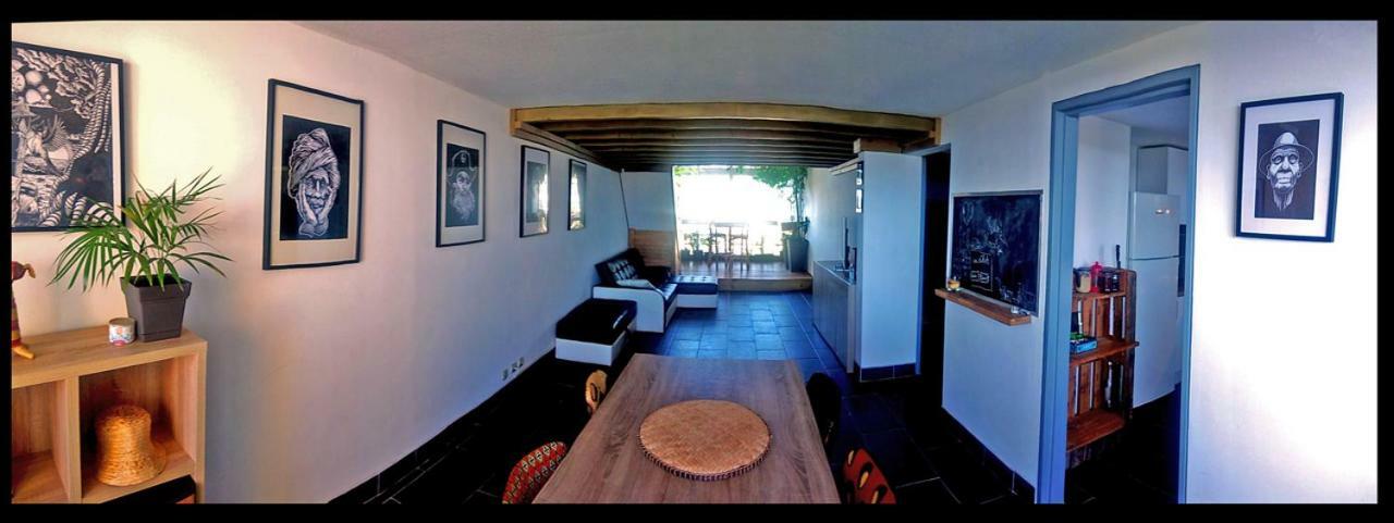 شقة Loft Mezzanine Verriere Avec Vue سان دوني المظهر الخارجي الصورة